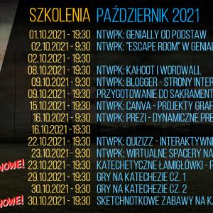 Październikowe szkolenia dla katechetów na Studni Katechety
