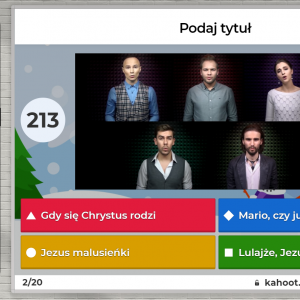 Hej kolęda, kolęda! - nowy Kahoot z kolędami