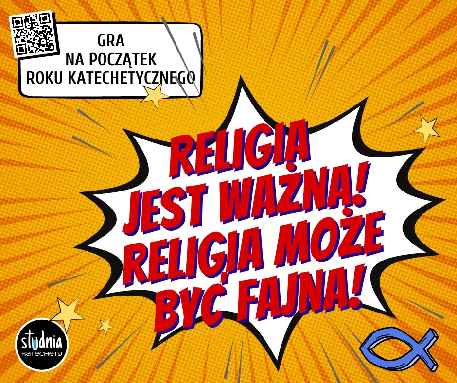 Gry na katechezie. Propozycja gry typu "escape room" na rozpoczęcie roku katechetycznego. Gra wykorzystująca QR kody i przygotowana w Genially.