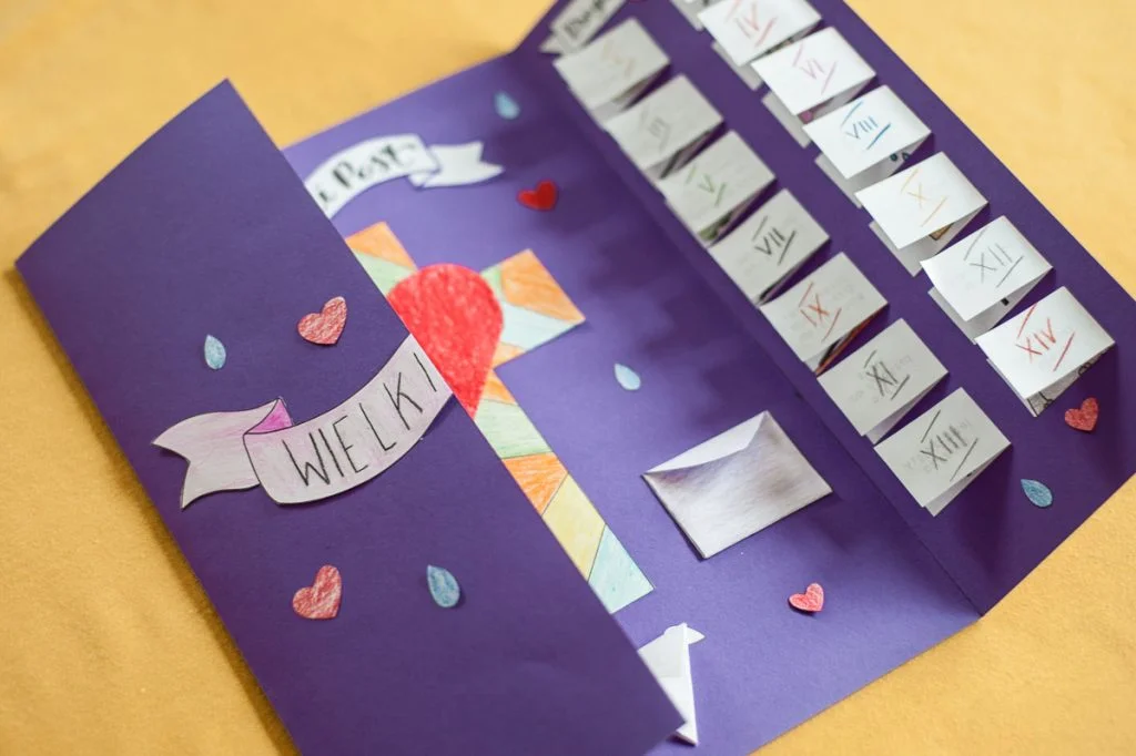 lapbook na religię Wielki Post 
