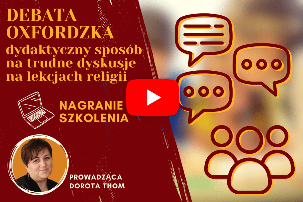 Debata oksfordzka na lekcji religii? To naprawdę działa!