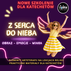 Szkolenie online z elementów arterapii dla katechetów - metody pracy na lekcjach religii i katechezie parafialnejlekcjach religii i na katechezie parafialnej