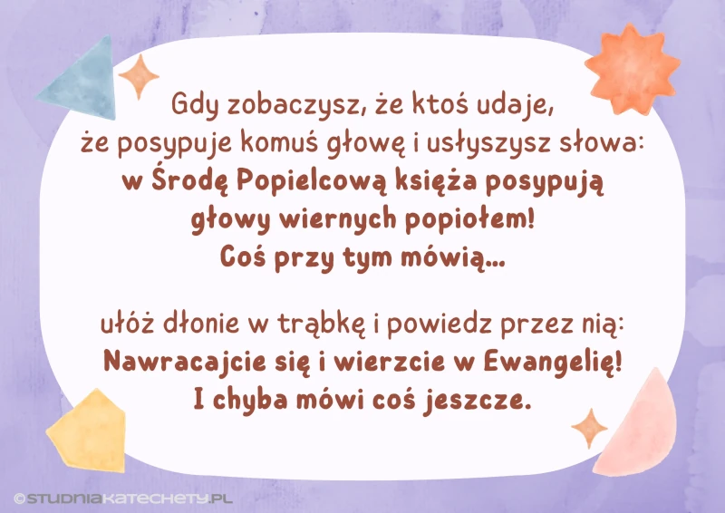 Rozważania na Wielki Post dla starszych uczniów i dorosłych do wykorzystania podczas adoracji