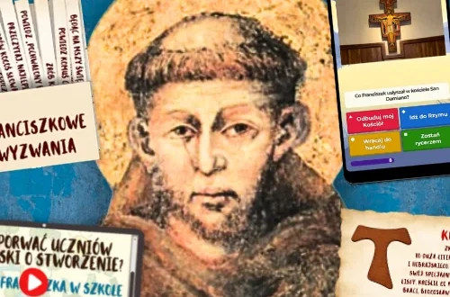 Rok św. Franciszka 2026–2027: Święty Franciszek z Asyżu – gotowe materiały na lekcję religii i katechezę parafialną (gazetka, quiz Kahoot, lapbook, kolorowanki + szkolenie)