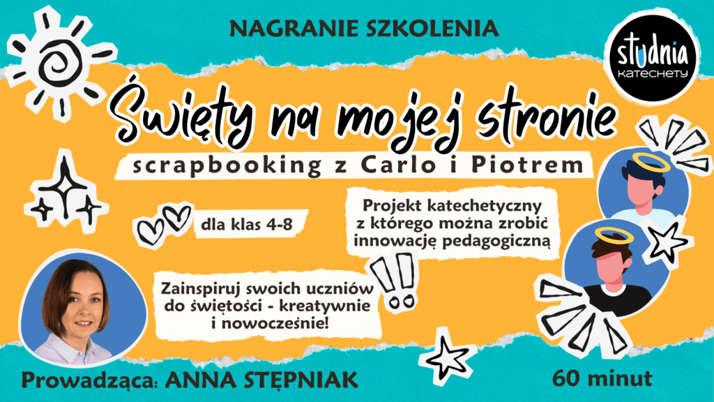 Święty na mojej stronie – projekt katechetyczny