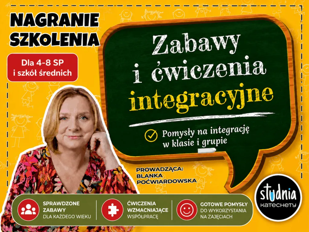 Szkolenie „Zabawy i ćwiczenia integracyjne” – gotowe pomysły do pracy z grupą